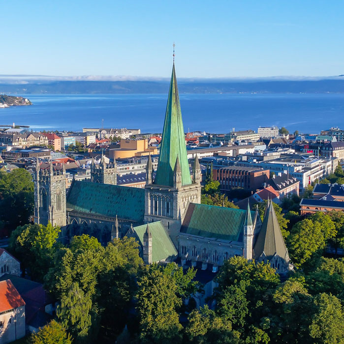 Bauhütte des Nidarosdoms in Trondheim (Nidaros Domkirkes Restaureringsarbeider)
